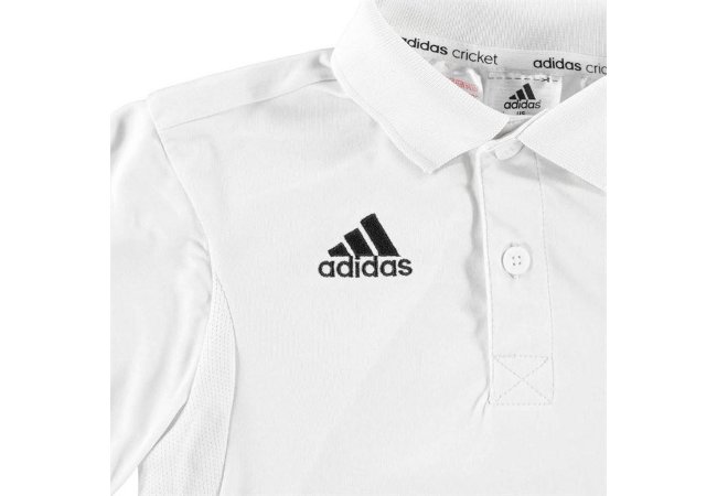 Adidas Howzat Short Sleeve Cricket Polo